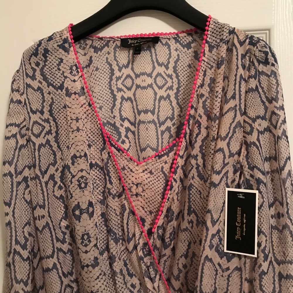 Juicy Couture Silk Monaco Python Dress - image 5